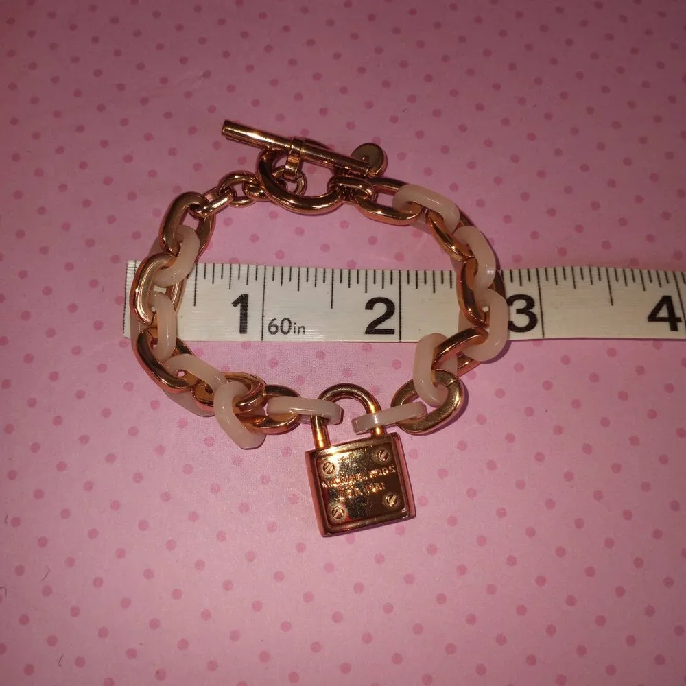 Michael Kors padlock bracelet